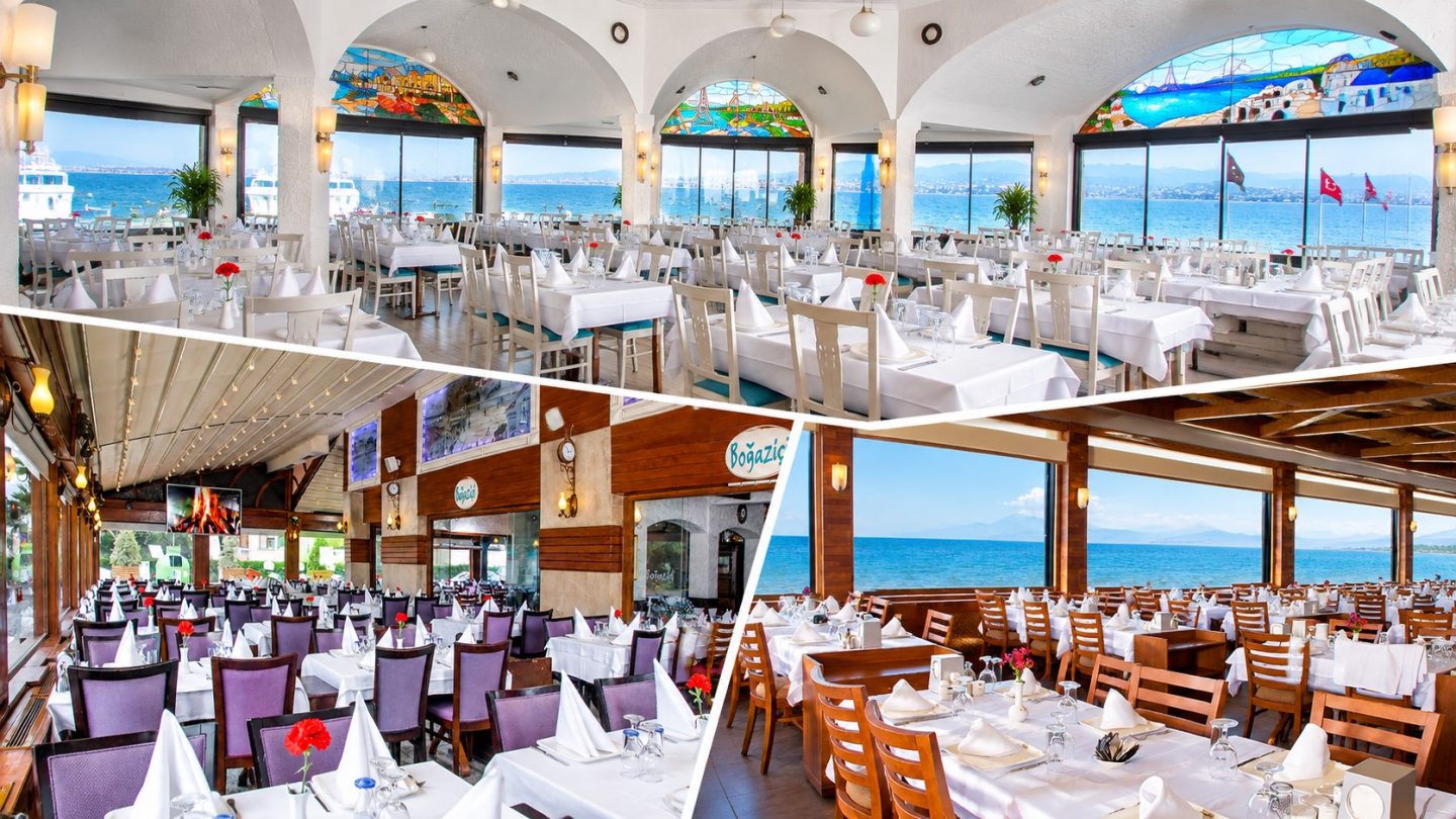 Boğaziçi Restaurant Üçkuyular, Bostanlı ve Narlıdere şubelerinden kareler